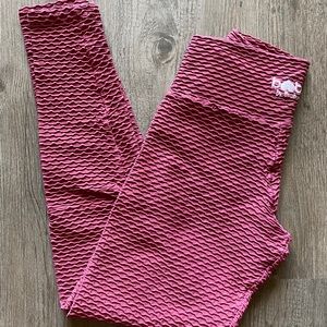 FULL LENGTH CROCO SKIN BURNT ROSE